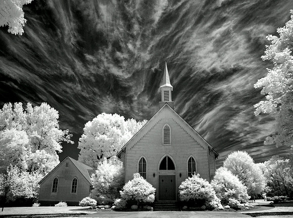 Damascus Church (Infrared)